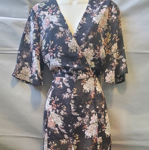Atmosphere Floral Jumpsuit Romper - Picture 2 of 11